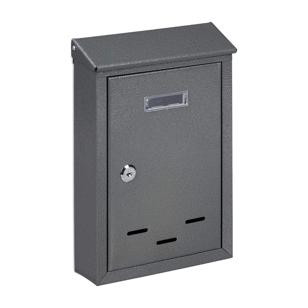 Mailbox with nameplate