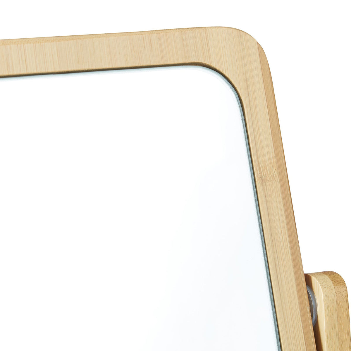Makeup mirror bamboo