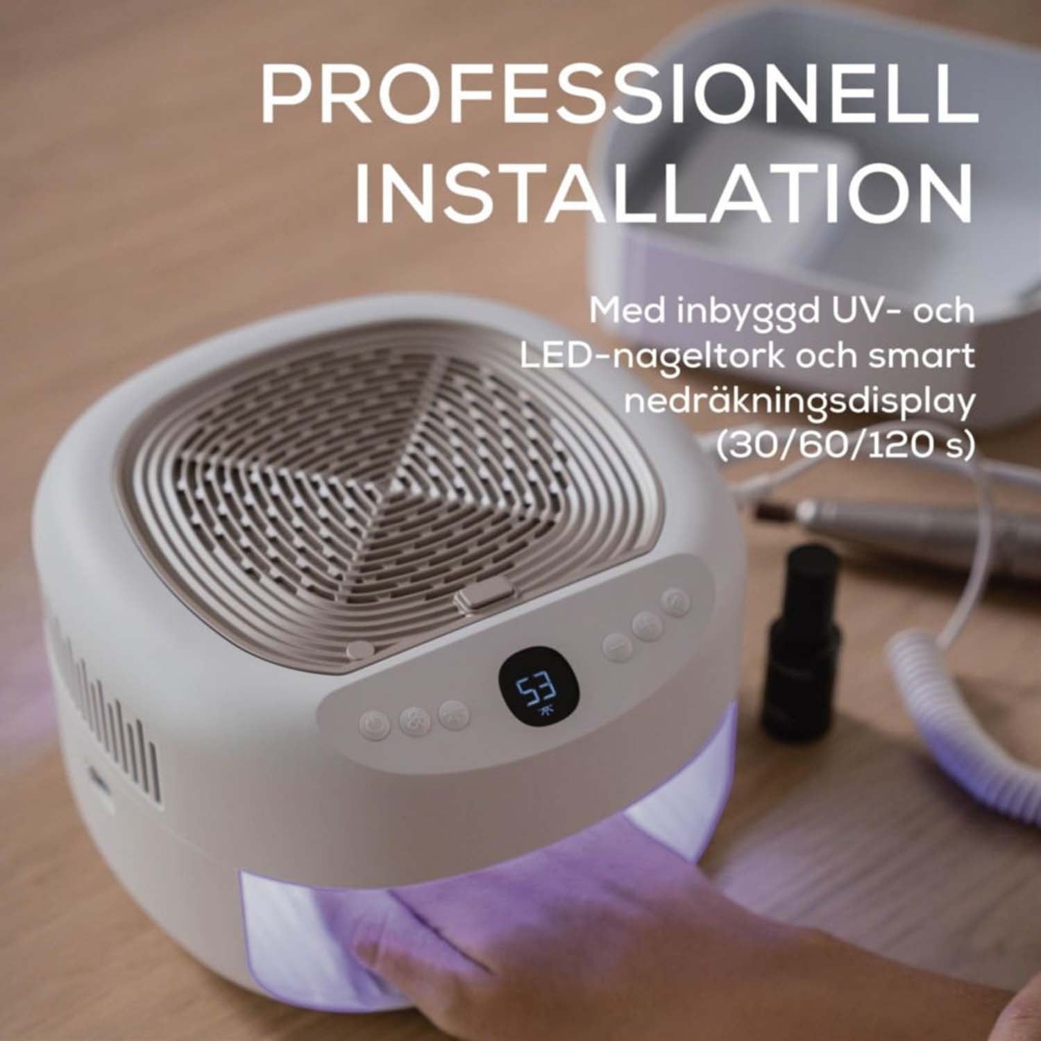Manicure & Pedicure Station, 3-in-1 Electric Tool