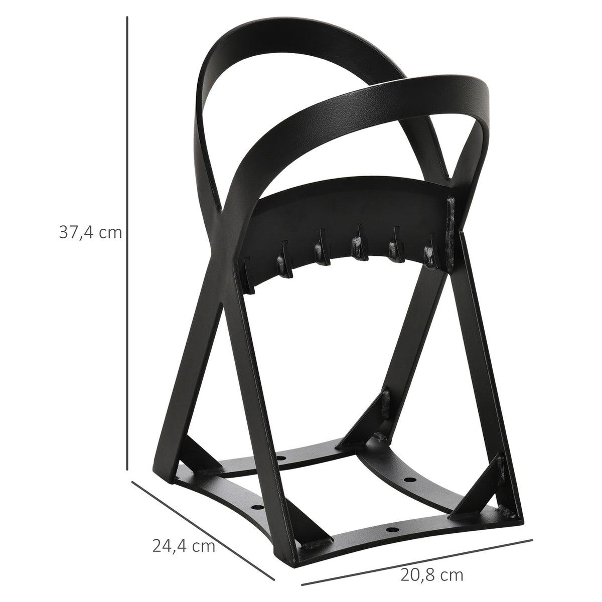 Manual Wood Splitter Carbon Steel For Home Camping Outdoor Quick Firewood Splitter