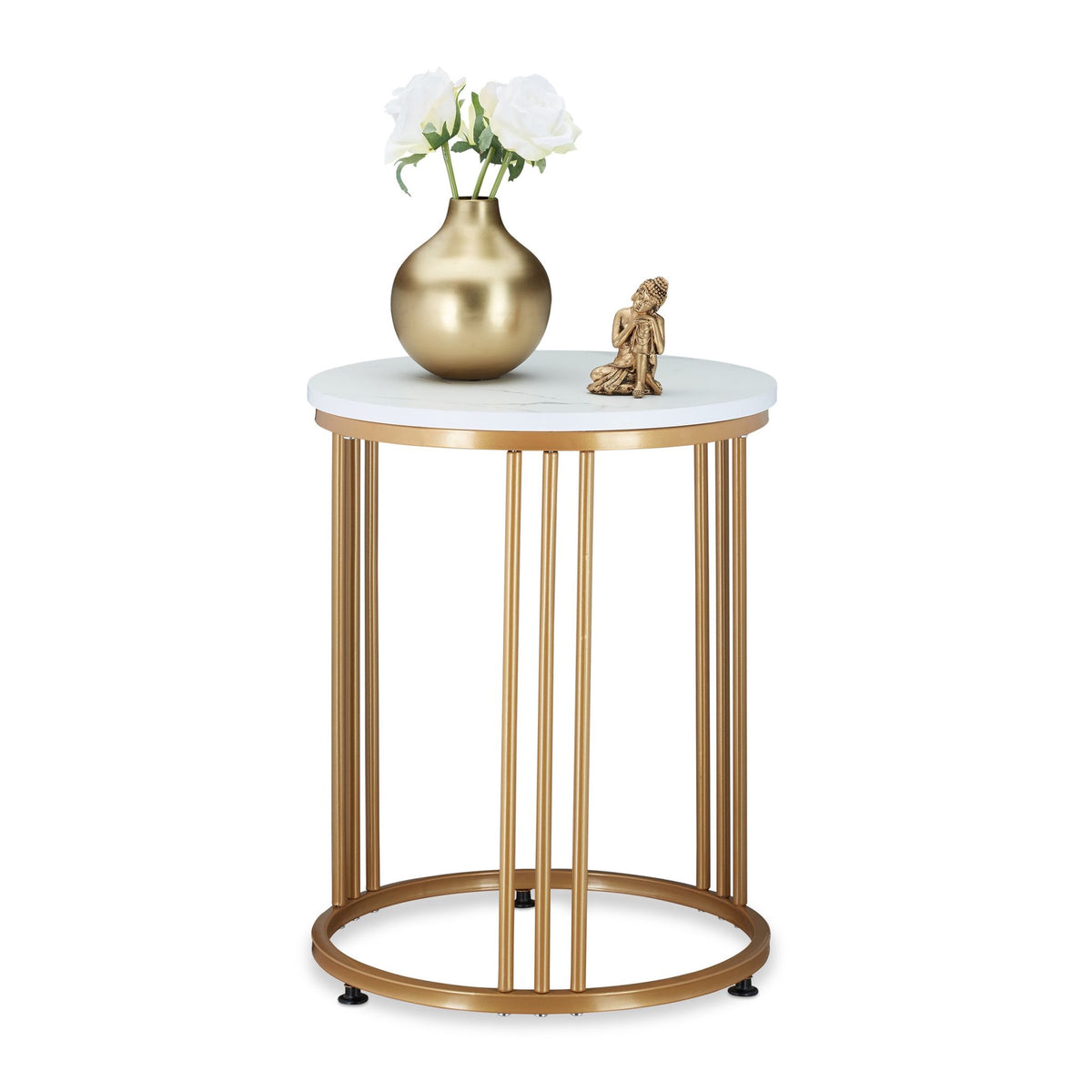 Marble side table