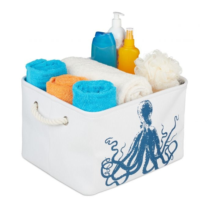 Marine style storage basket