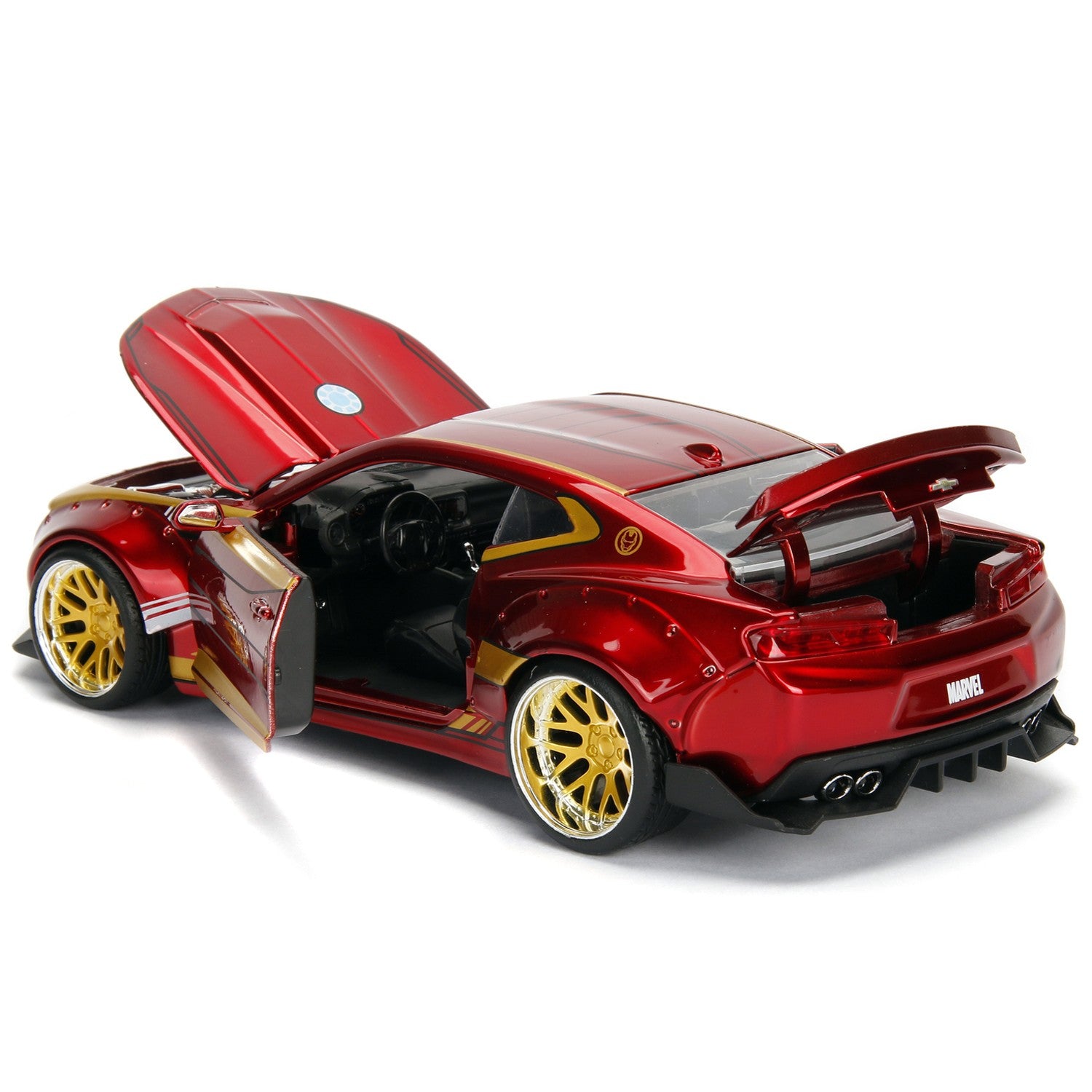 Marvel Ironman 2016 Chevy Camaro SS with Figure 1:24