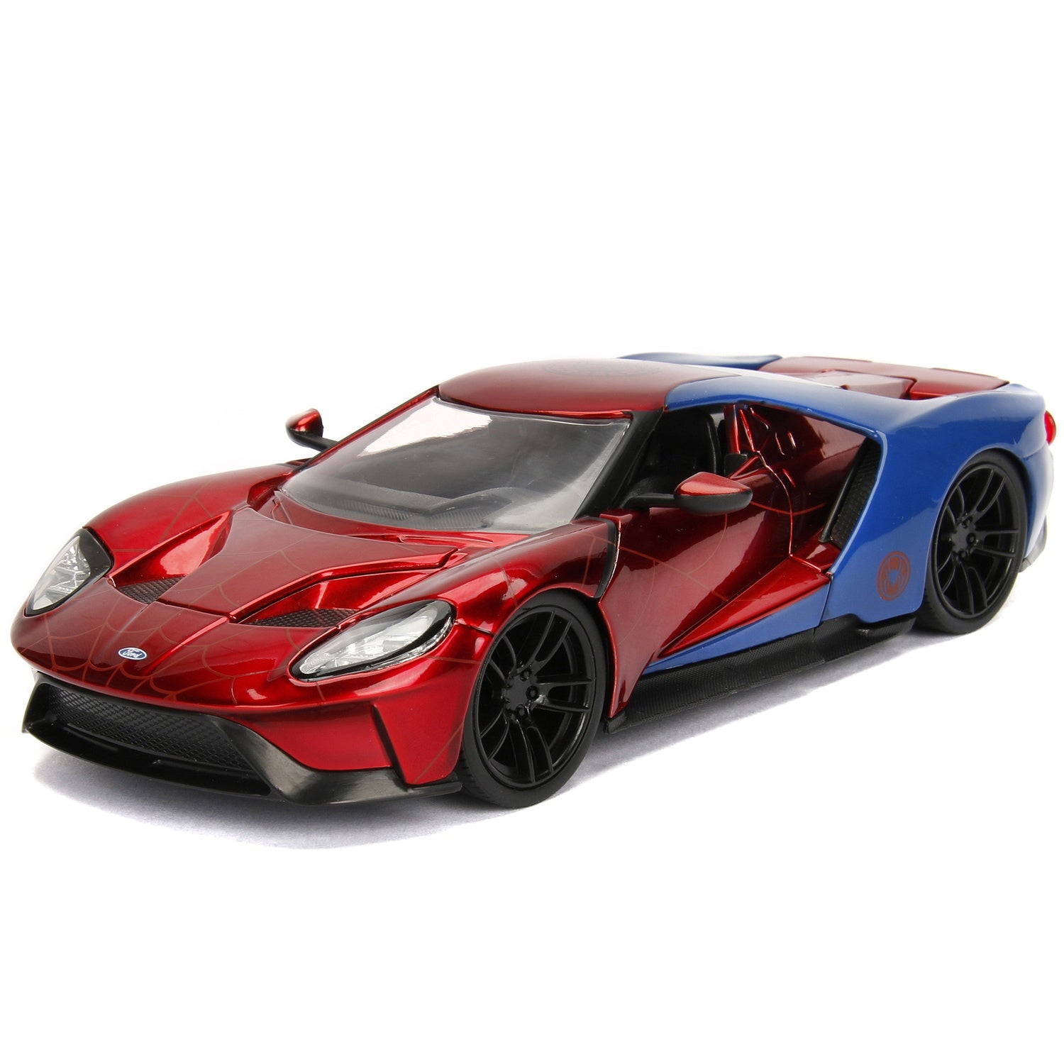 Marvel Spiderman 2017 Ford GT 1:24