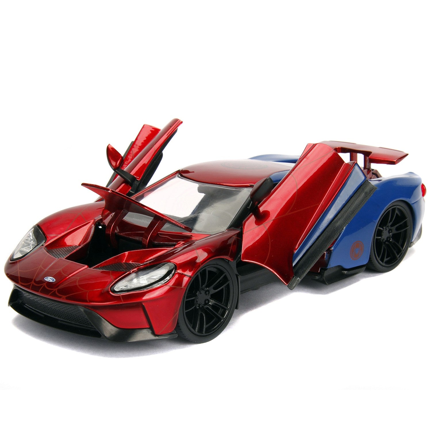 Marvel Spiderman 2017 Ford GT 1:24