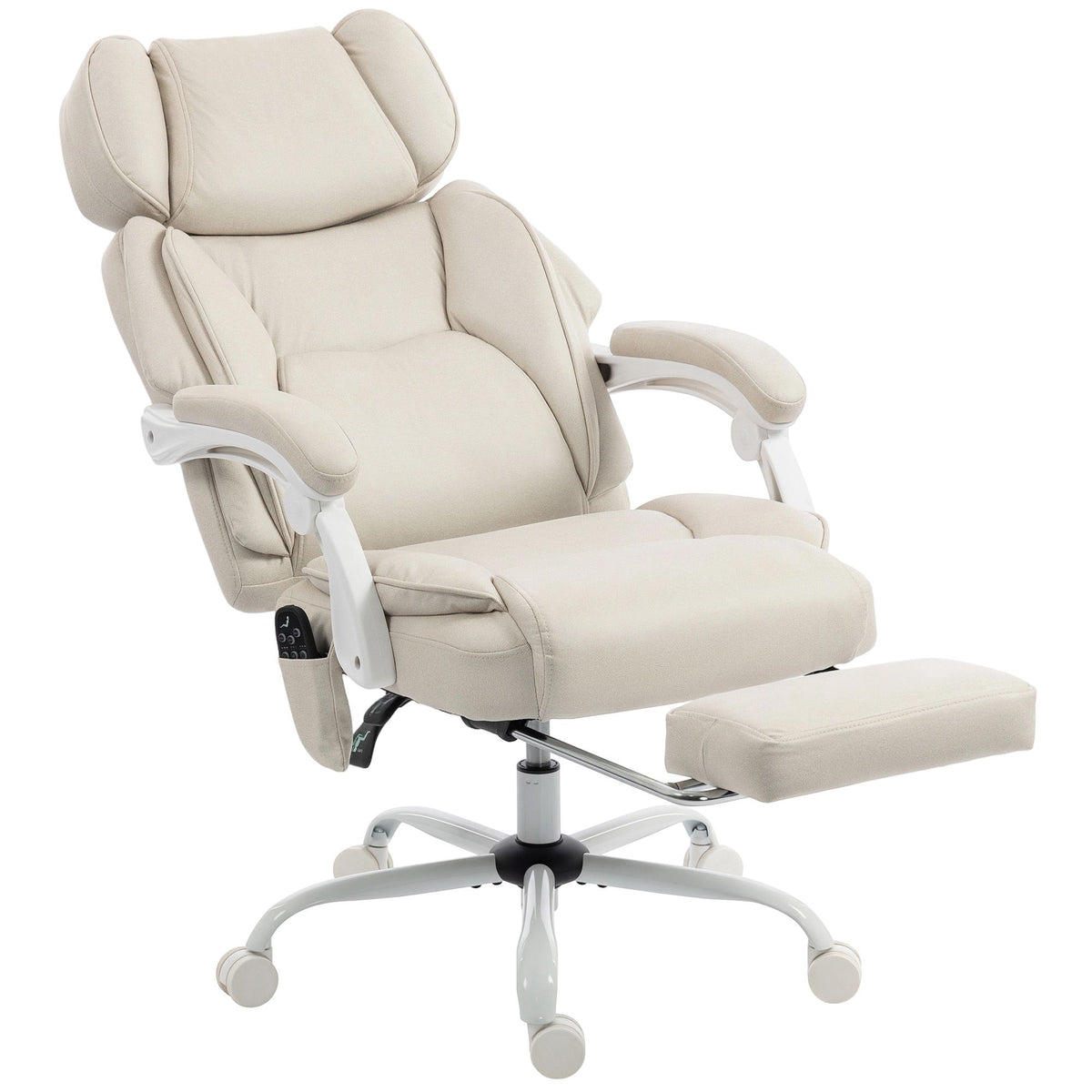 Massage Office Chair with 6-Point System and Lumbar Heat