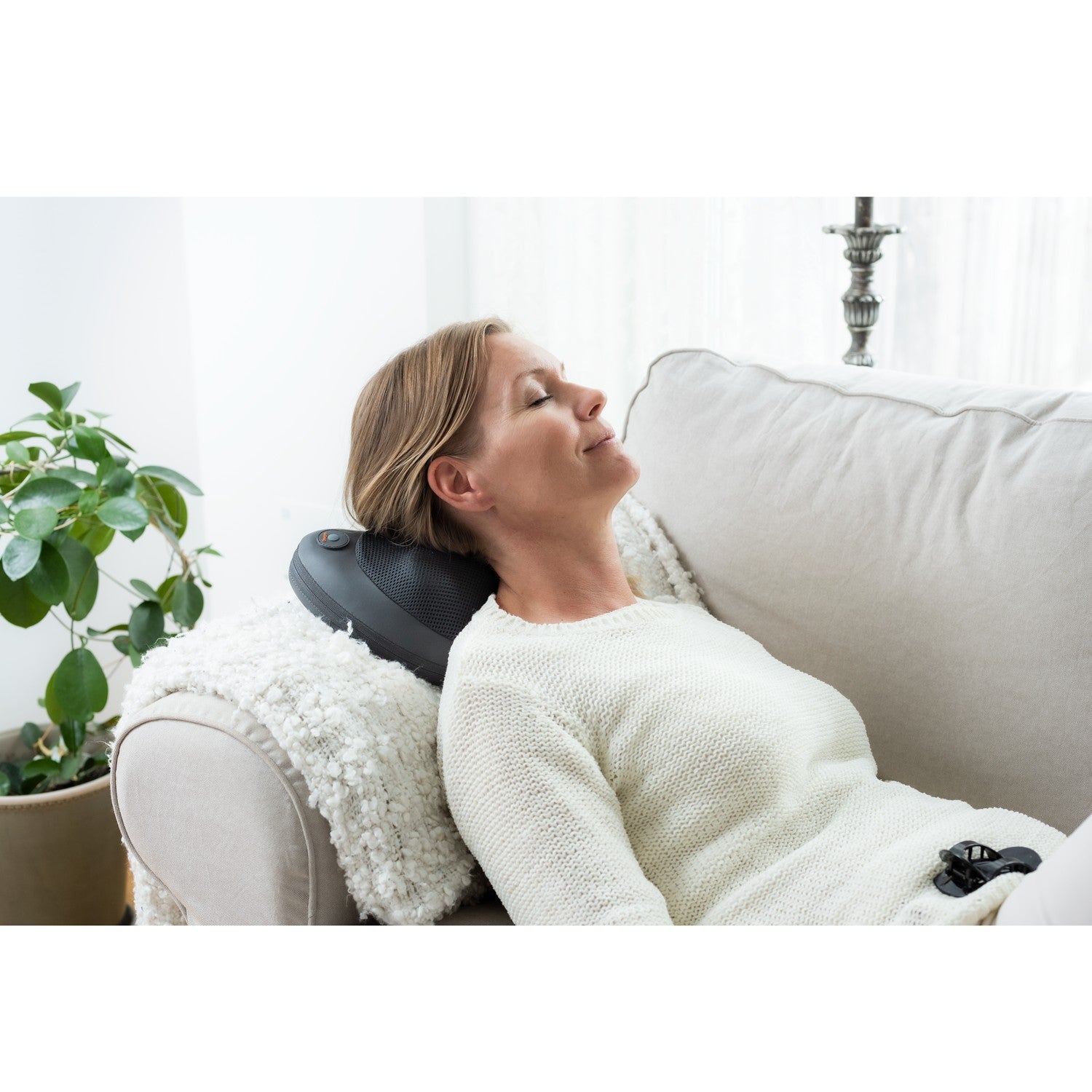 Massage cushion Infrared Heat MK210 Black