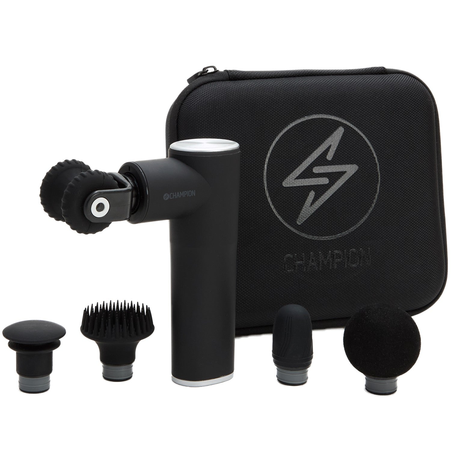 Massage gun Compact Power 3300RPM 1800mAh MG400 Black/Silver
