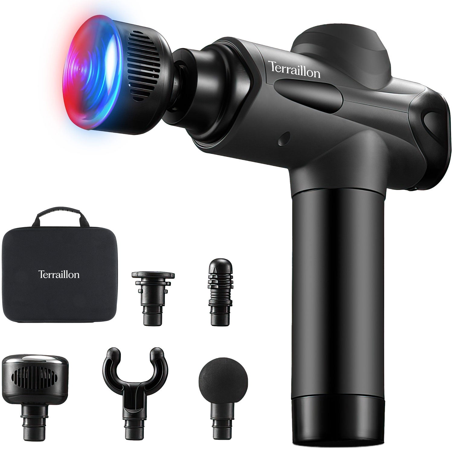 Massage gun Expert Heat&Cold 4 accessories + 1 hot/cold