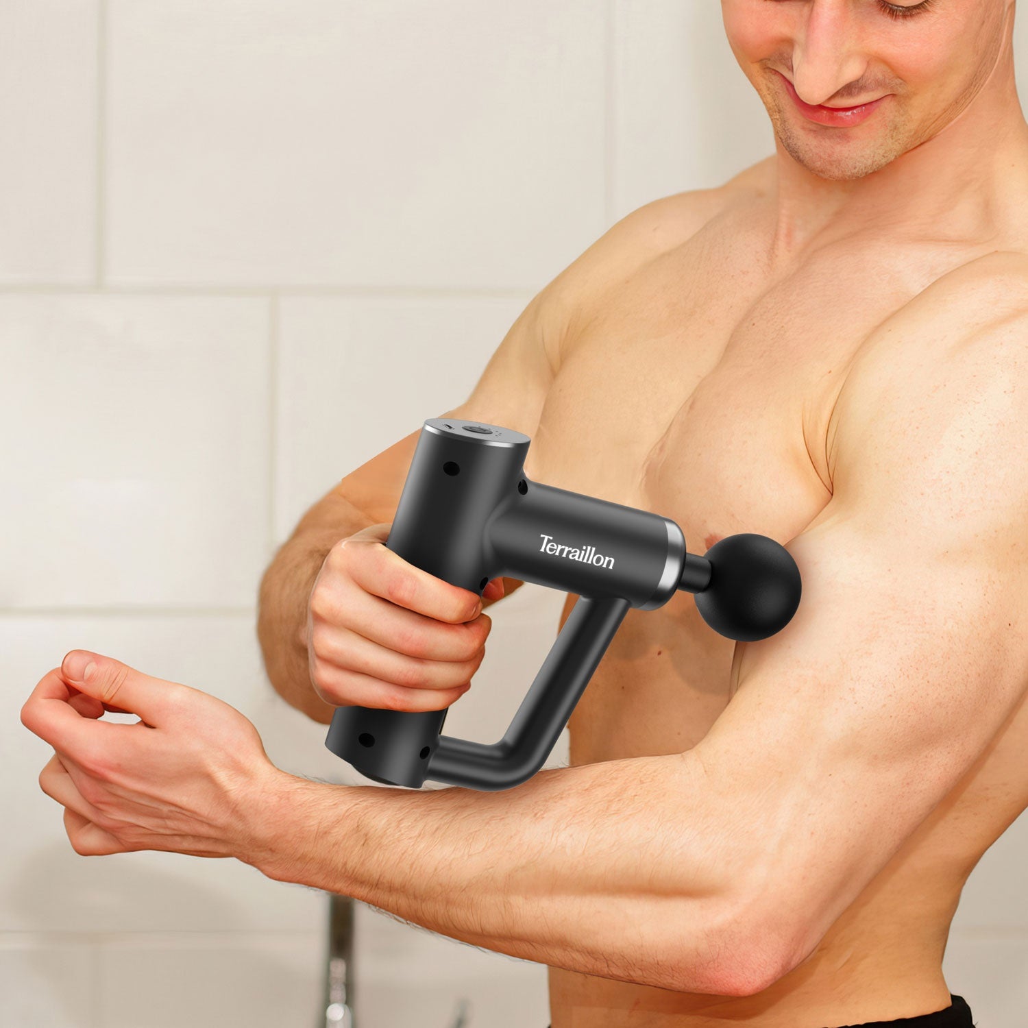 Massage gun Fitness Massager 4 accessories & USB-C
