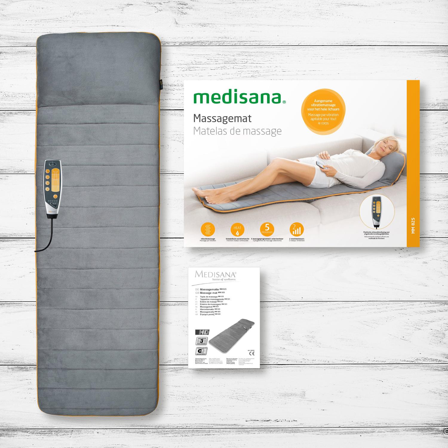 Massage mat MM 825 180x62cm