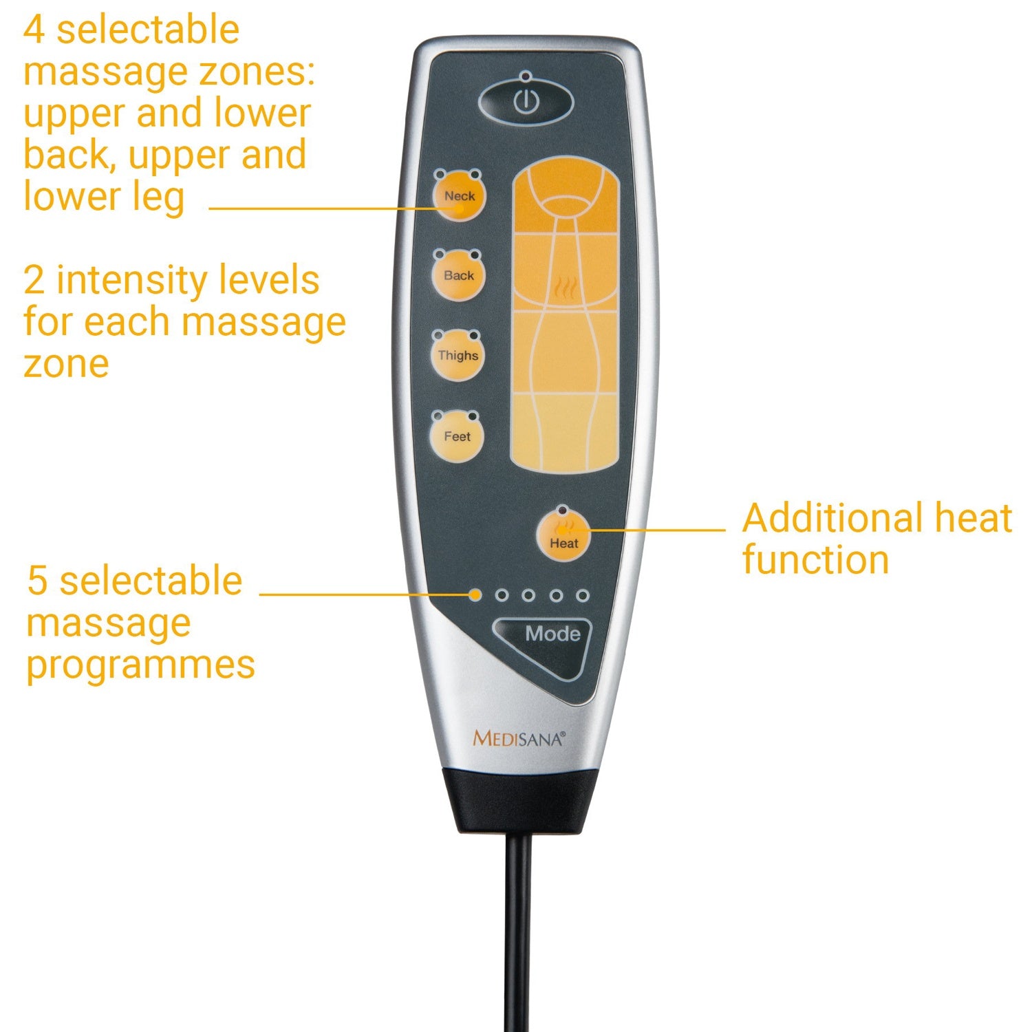 Massage mat MM 825 180x62cm