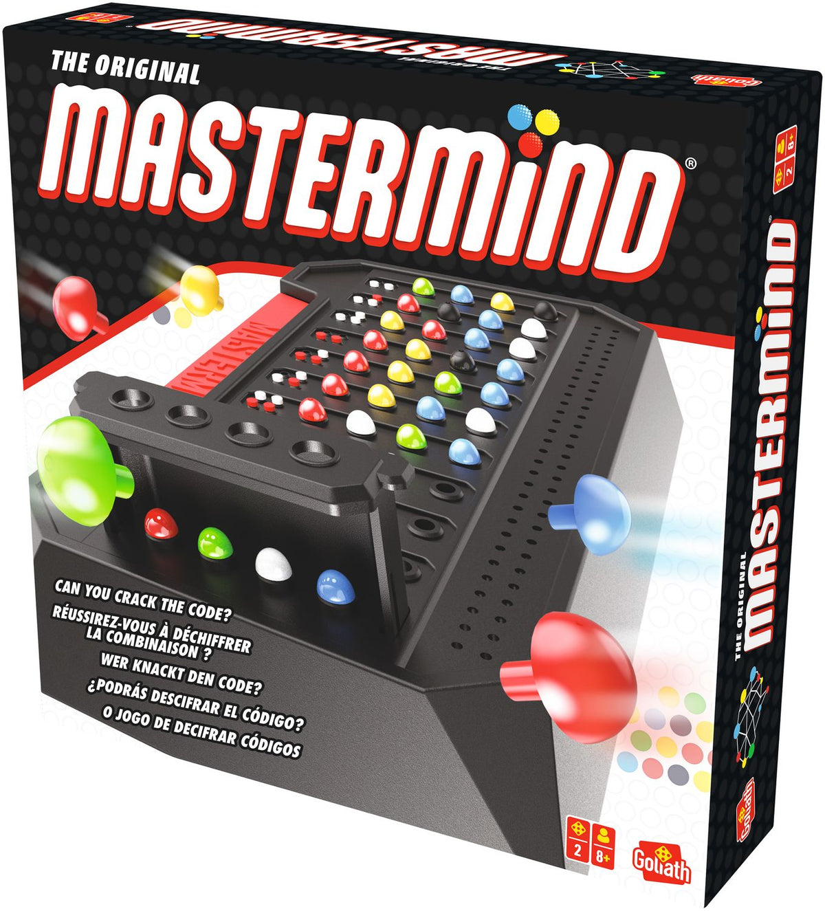 Mastermind Strategy Game, 2 Players, Ages 7+