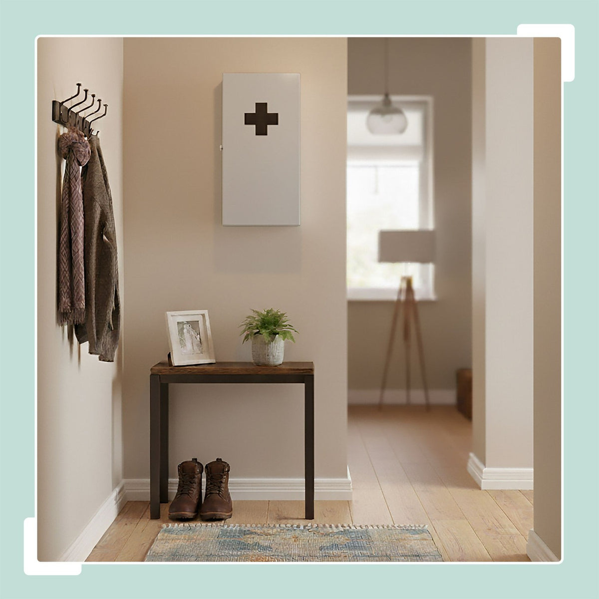 Medical Cabinet XXL, White Iron, 3 Shelves
