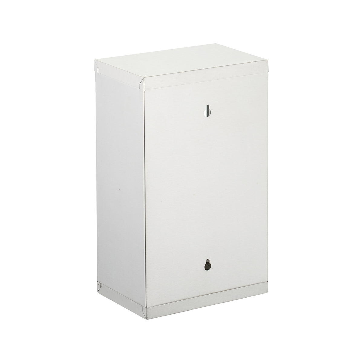 Medicine Cabinet, Frosted Glass, 2 Compartments, Lockable