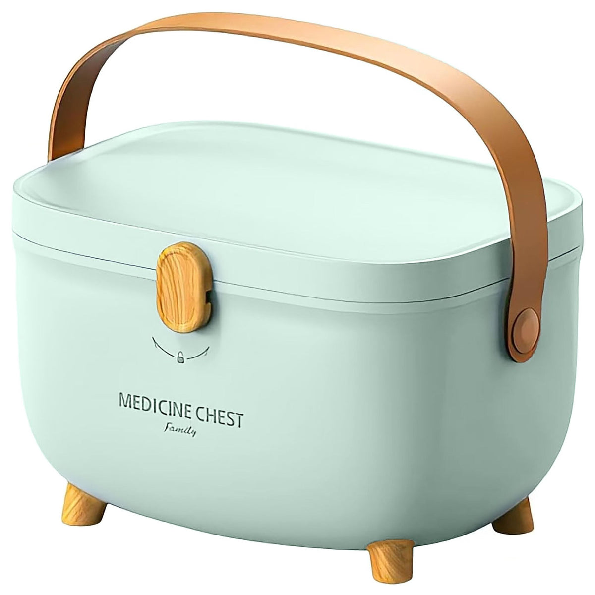 Medicine Storage Box – Removable 3-Section Insert, Large Compartment