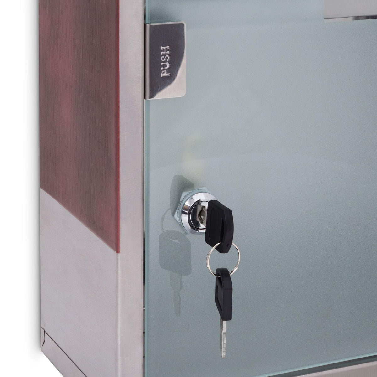 Medicine cabinet EMERGENCY XL stainless steel