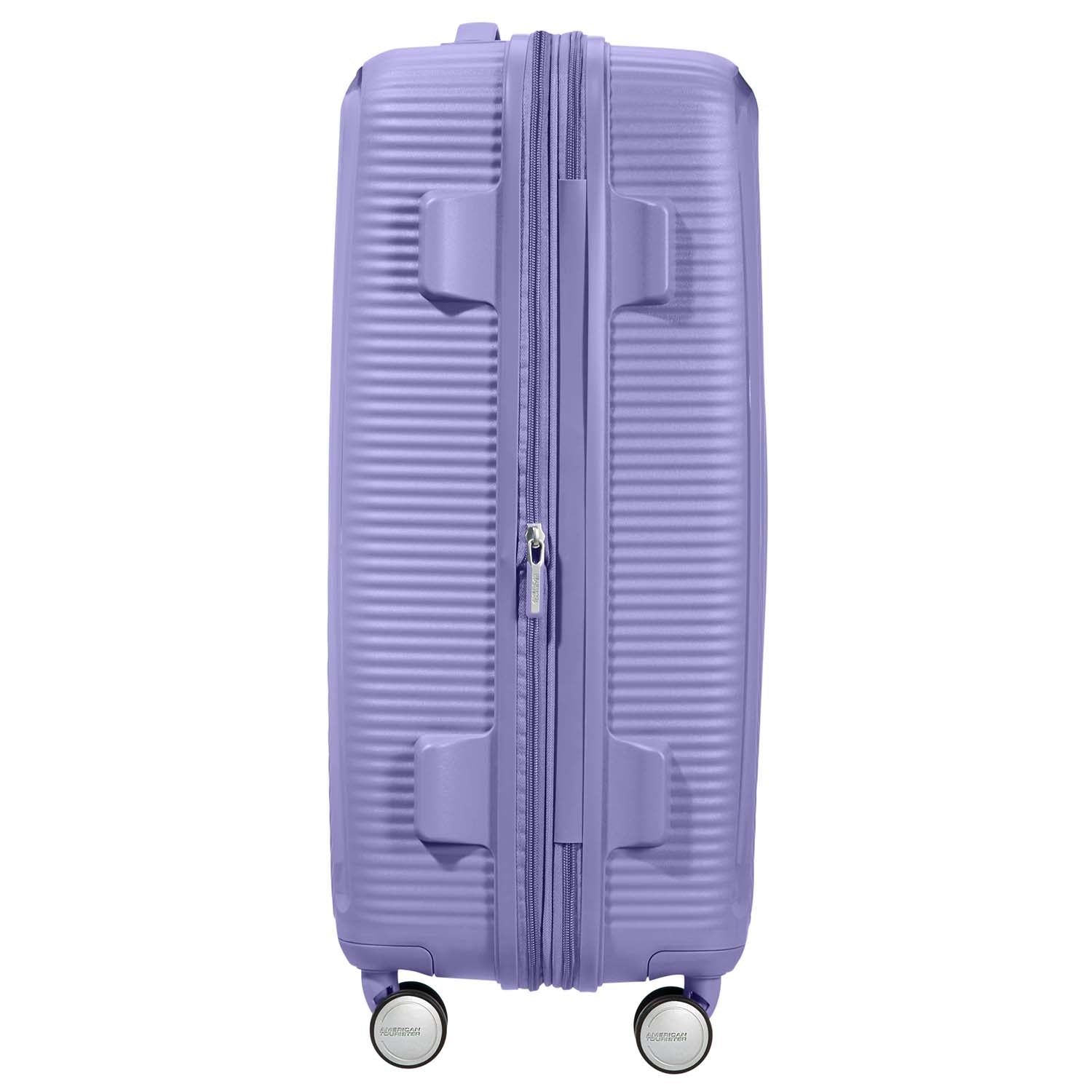Medium Lavender Expandable Suitcase, 67 cm