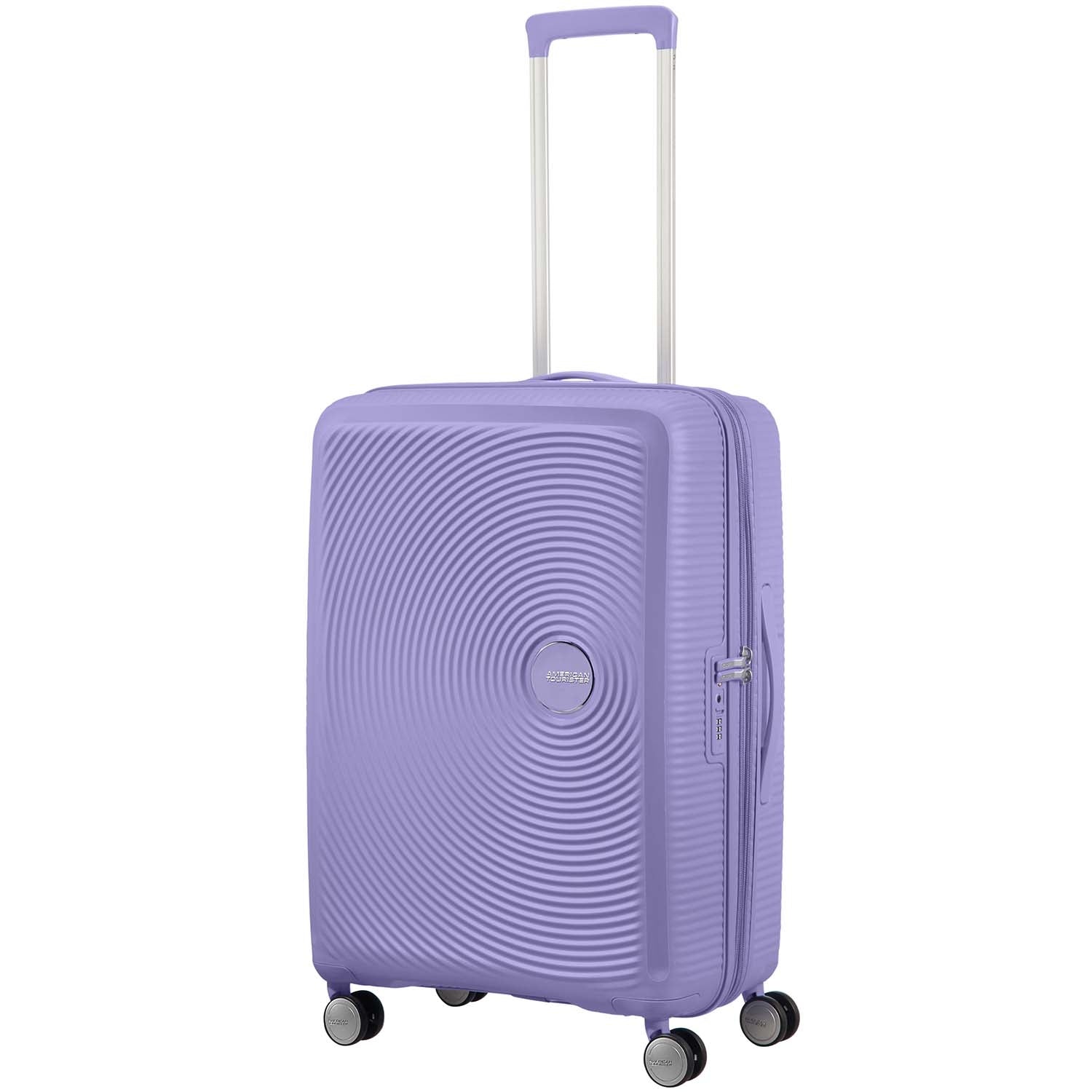 Medium Lavender Expandable Suitcase, 67 cm