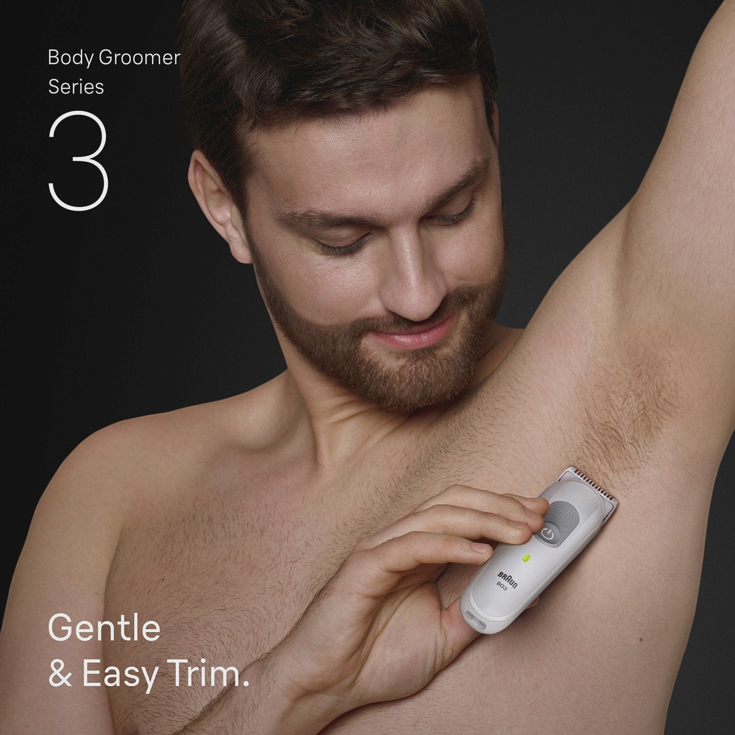 Men's Body Groomer with SkinGuard, Waterproof, 80-Minute Battery