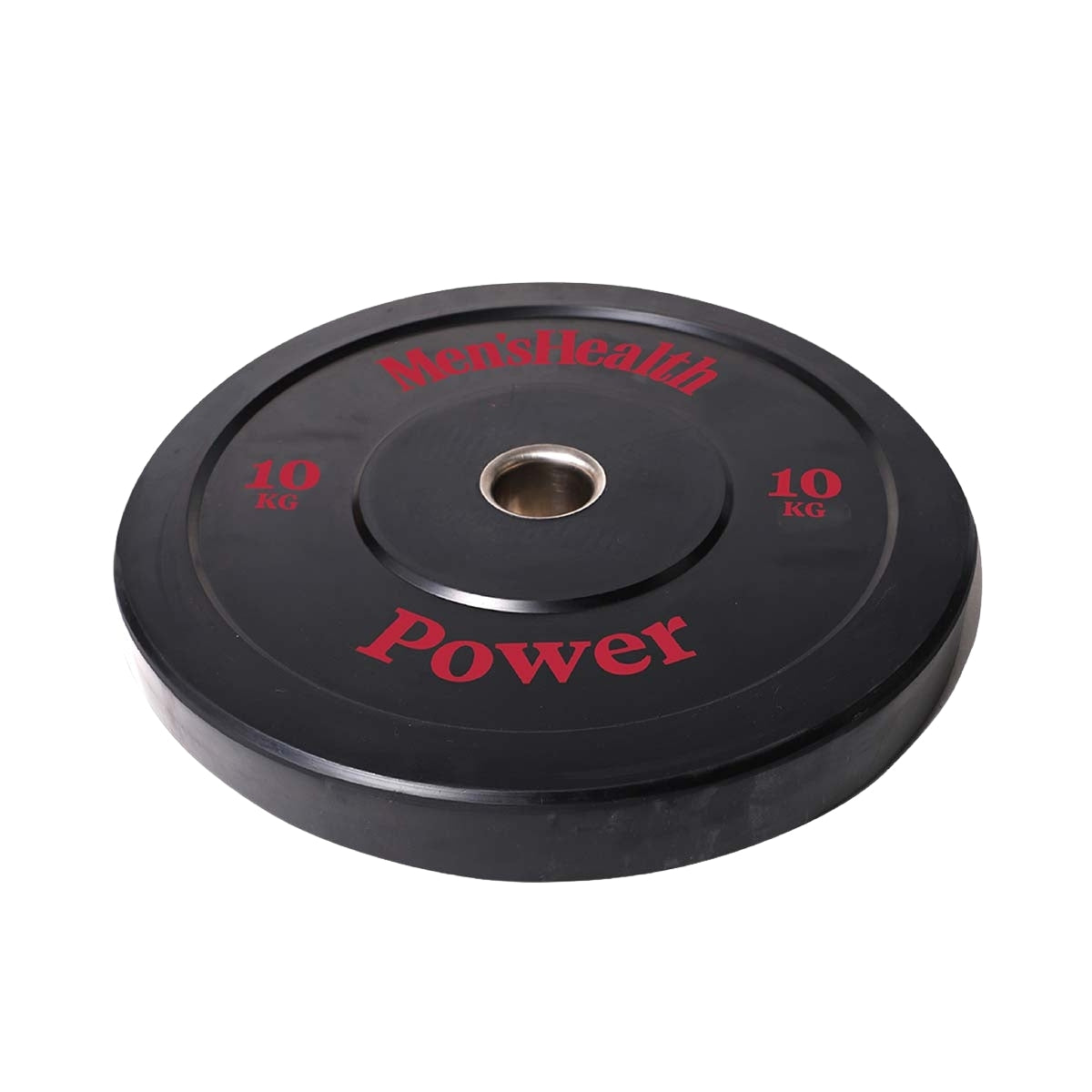 Men's Health Bumper Plate, 10KG Rubber Coated