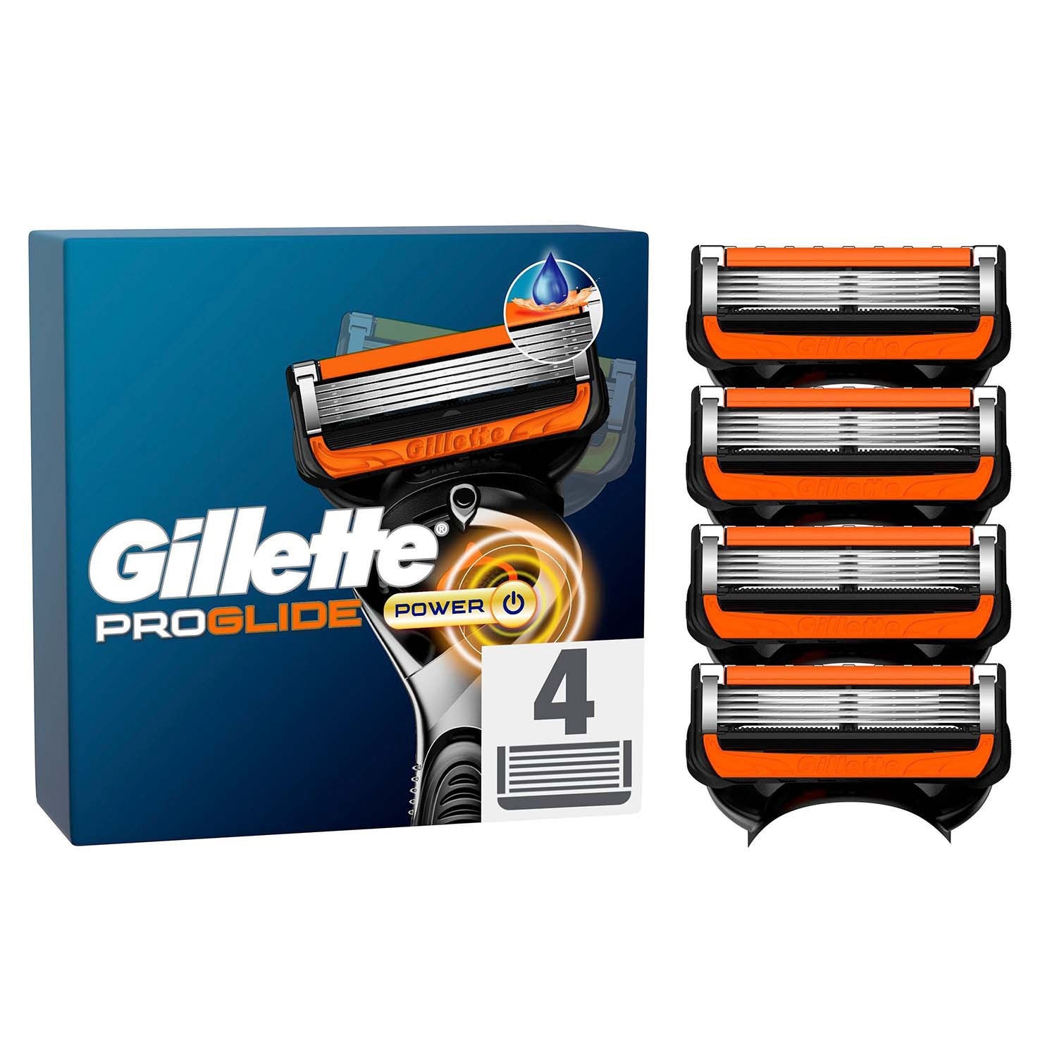 Men's Razor Blades, 4-Pack, UltraSharp ProBlades, Flexball Tech