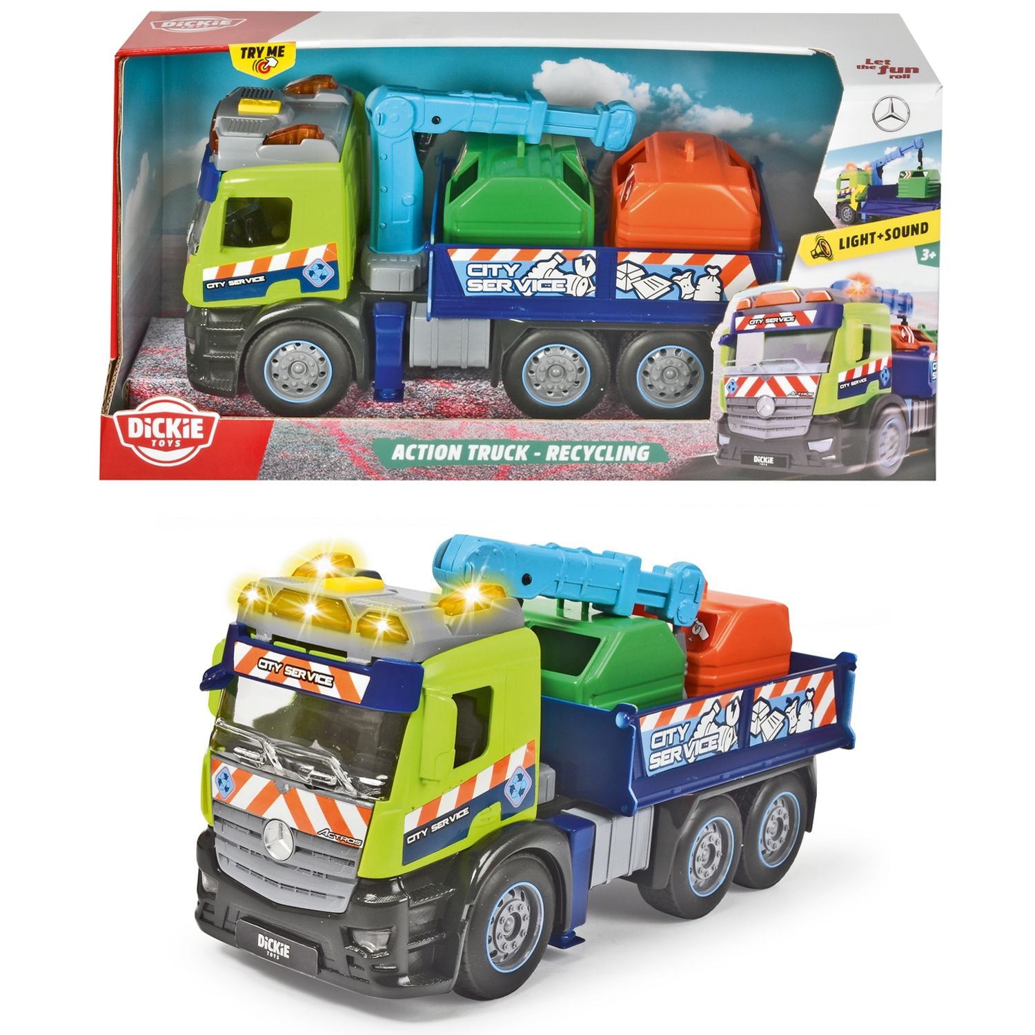 Mercedes Recycling car