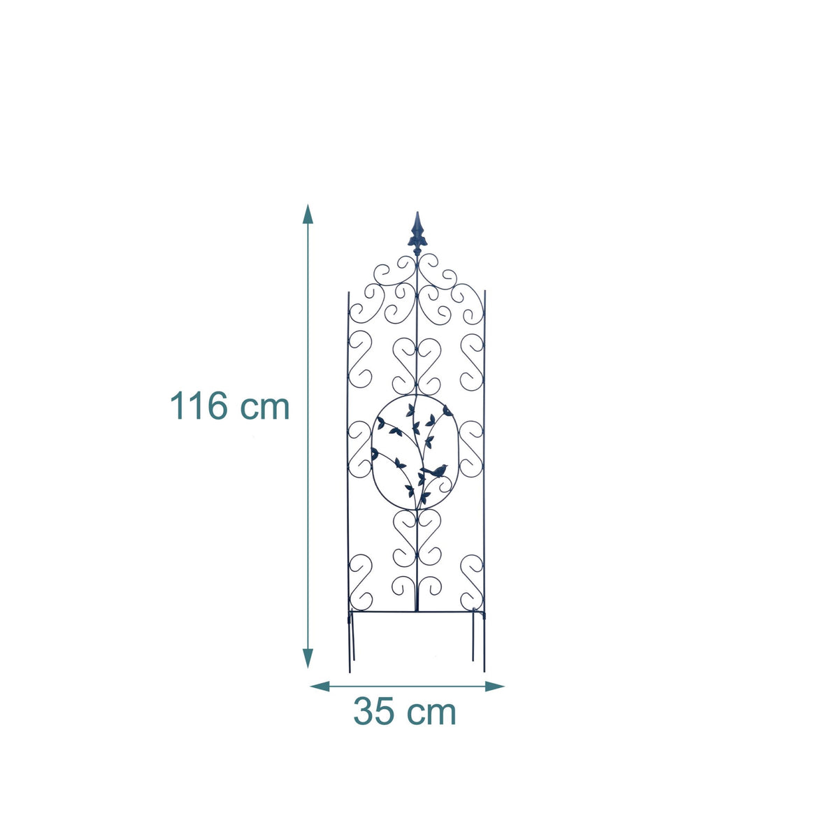 Metal Climbing Trellis for Roses and Vines