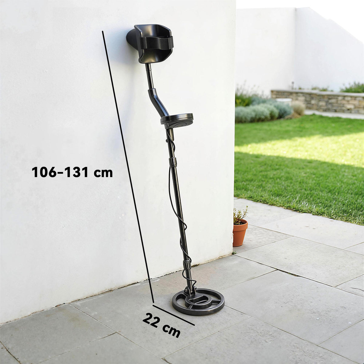 Metal Detector Set with Shovel & Headphones, 18cm Depth
