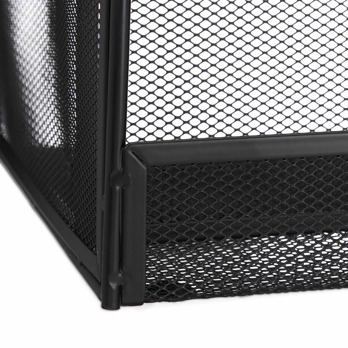 Metal Mesh Magazine Rack