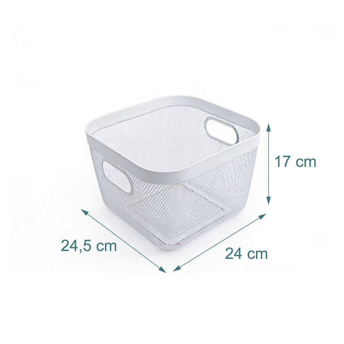 Metal Mesh Storage Basket – Multipurpose Organizer