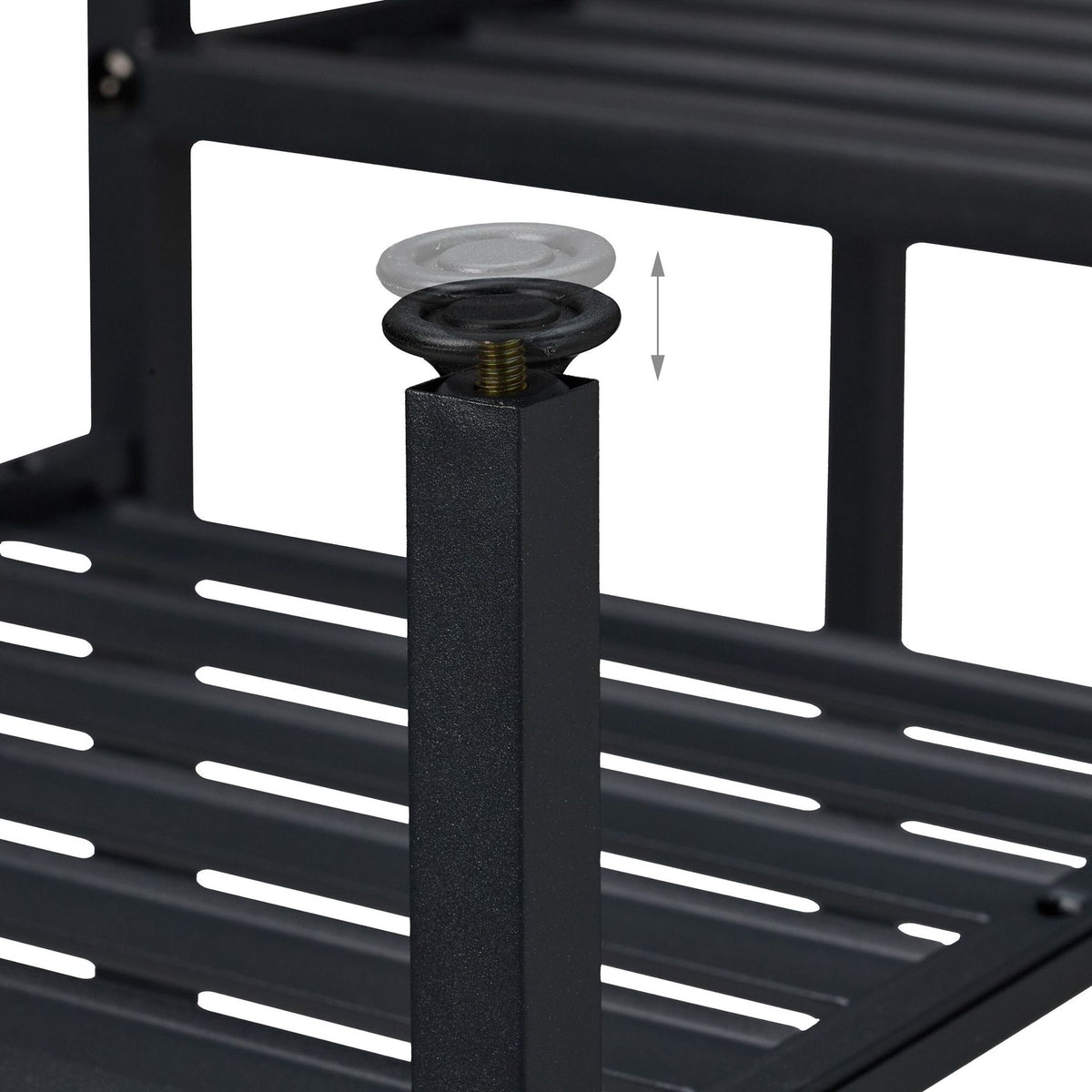 Metal Plant Stand, Multi-Tier, Powder-Coated Steel