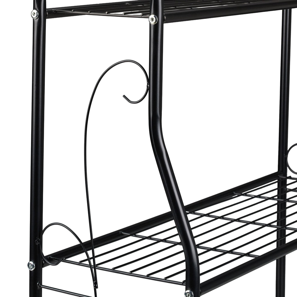 Metal Plant Stand with 3 Tiers for Indoor/Outdoor Use