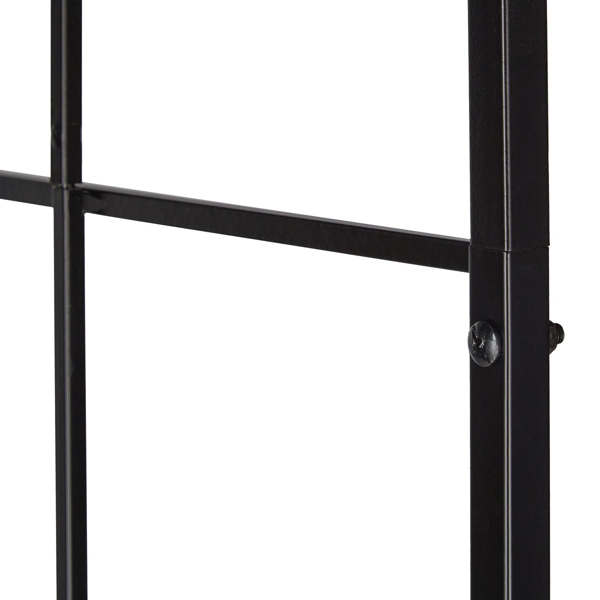 Metal Rose Arch in Black