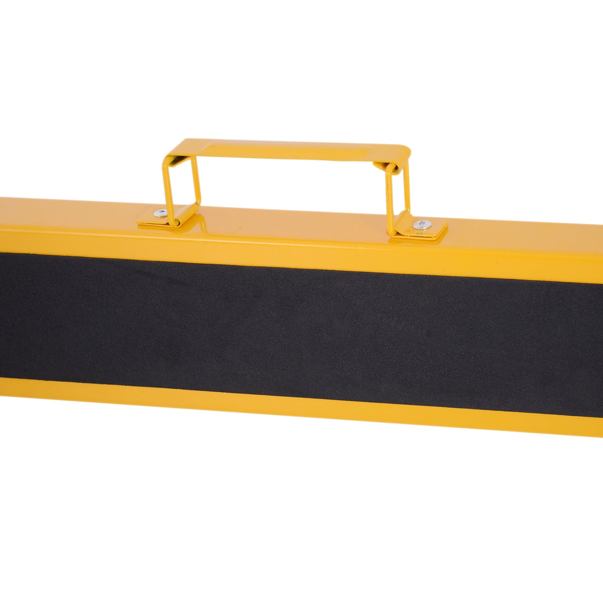 Metal Sawhorse Set, 250kg Capacity, Yellow, Foldable