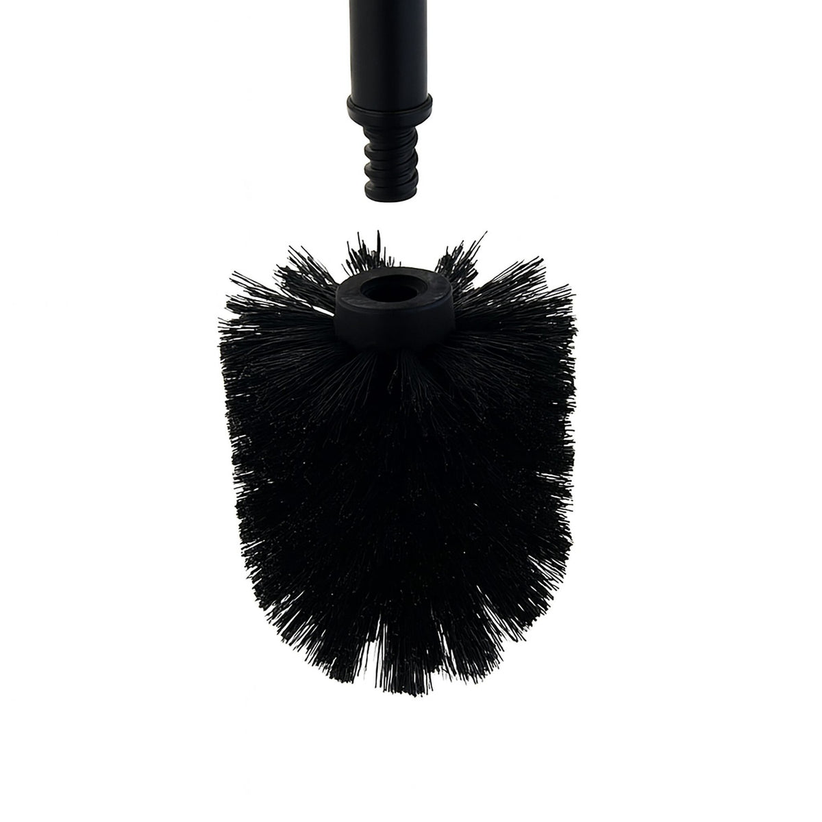 Metal Toilet Roll Holder with Brush – Freestanding Design