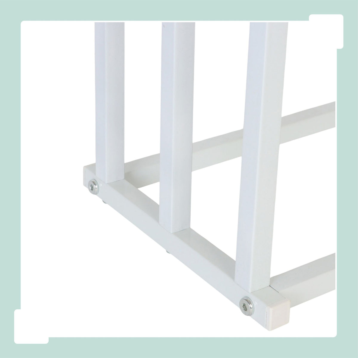 Metal Towel Stand, 3-Bar, Freestanding Design