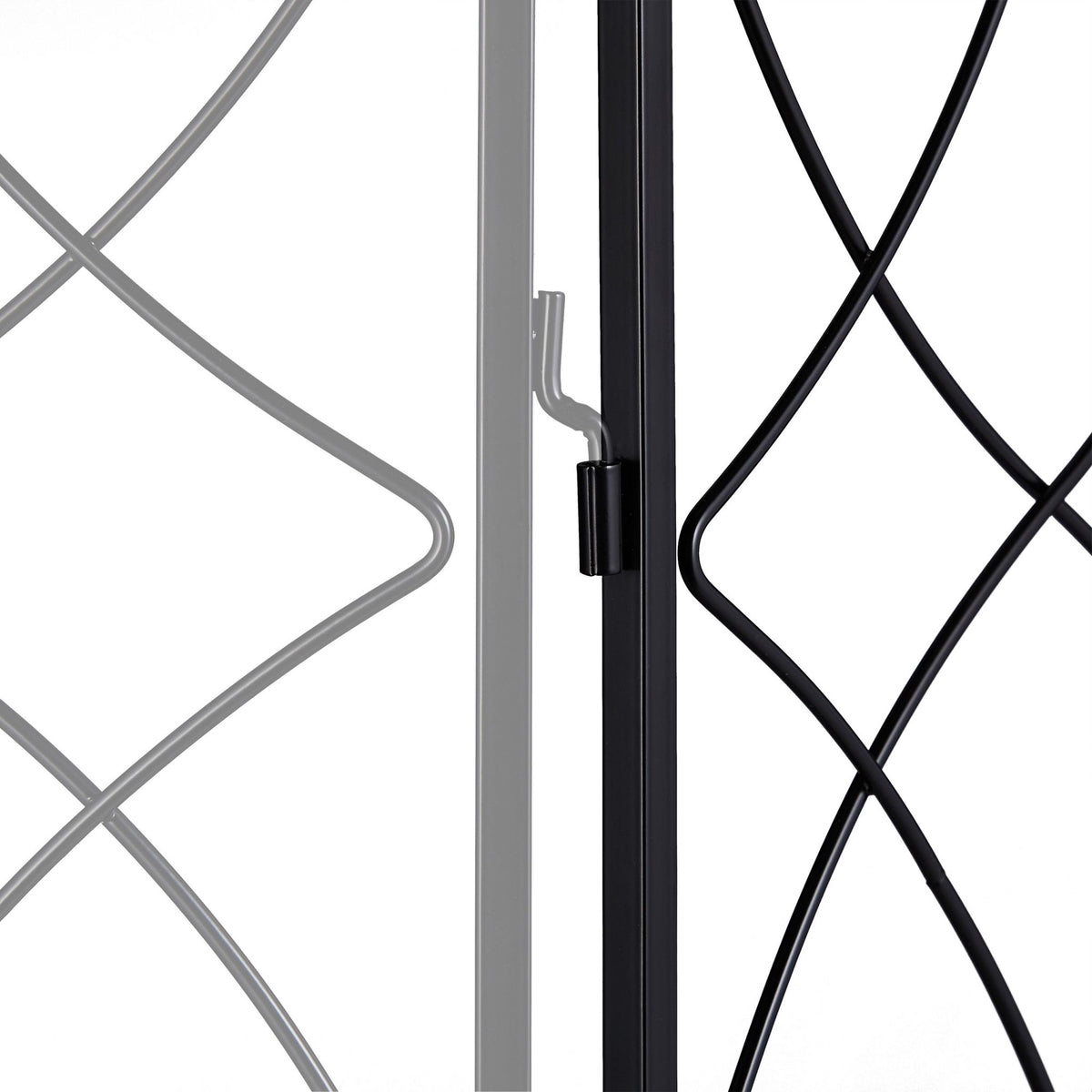 Metal climbing support set of 3