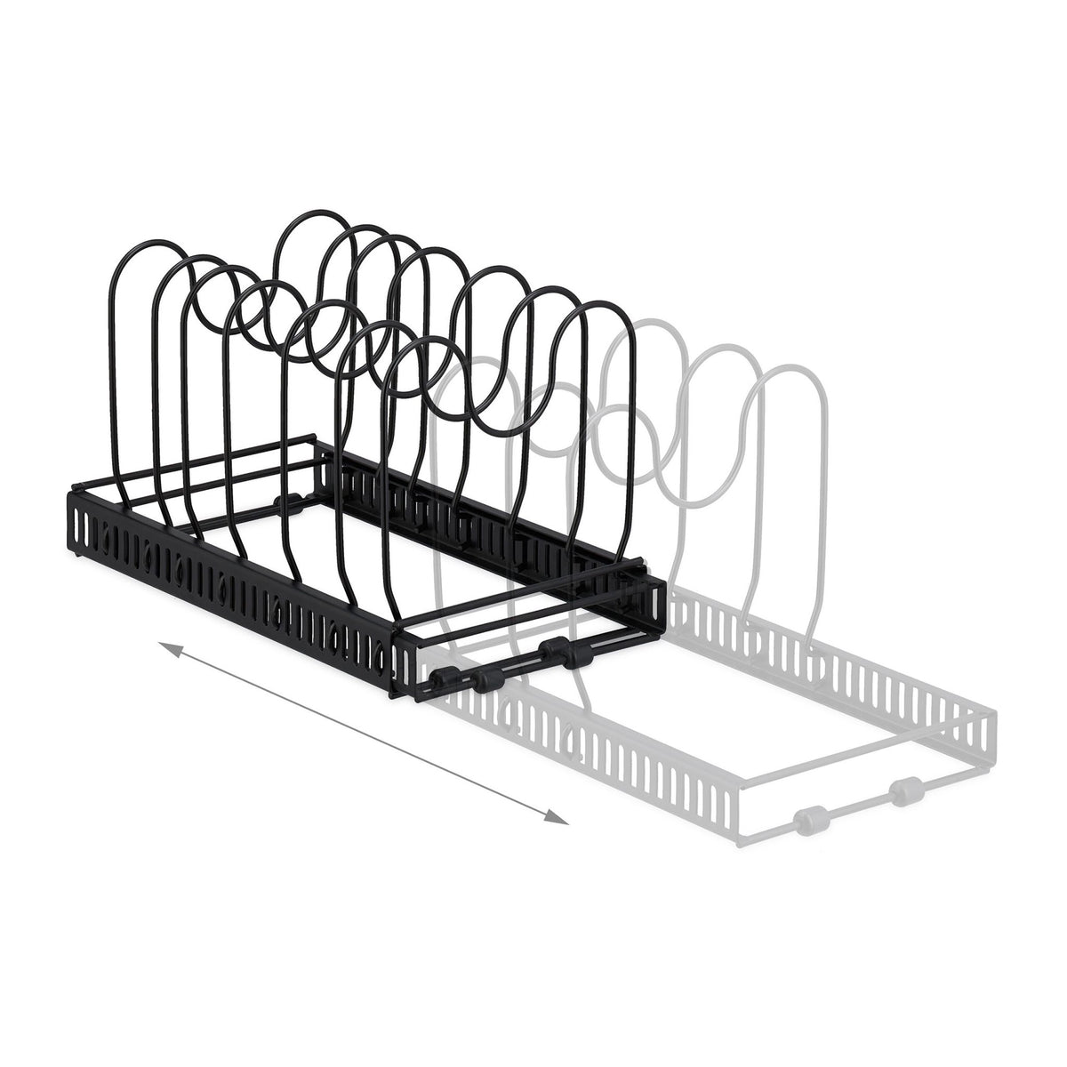 Metal pan holder
