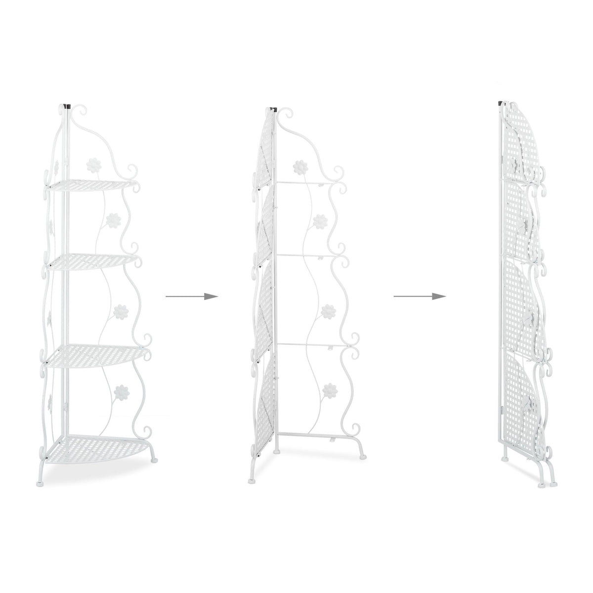 Metal plant stand