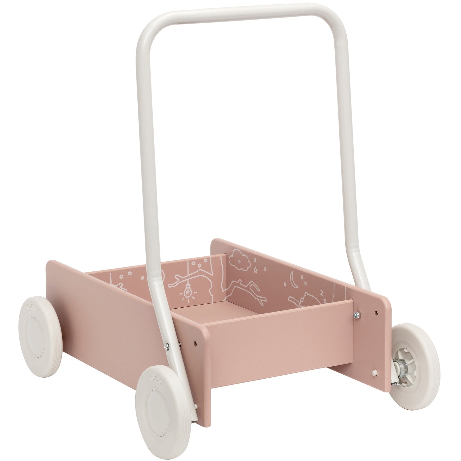 Micki Learn to Walk Wagon, Rosa