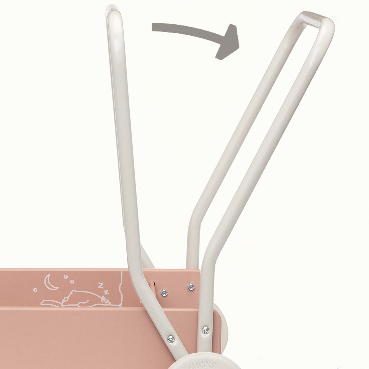 Micki Learn to Walk Wagon, Rosa