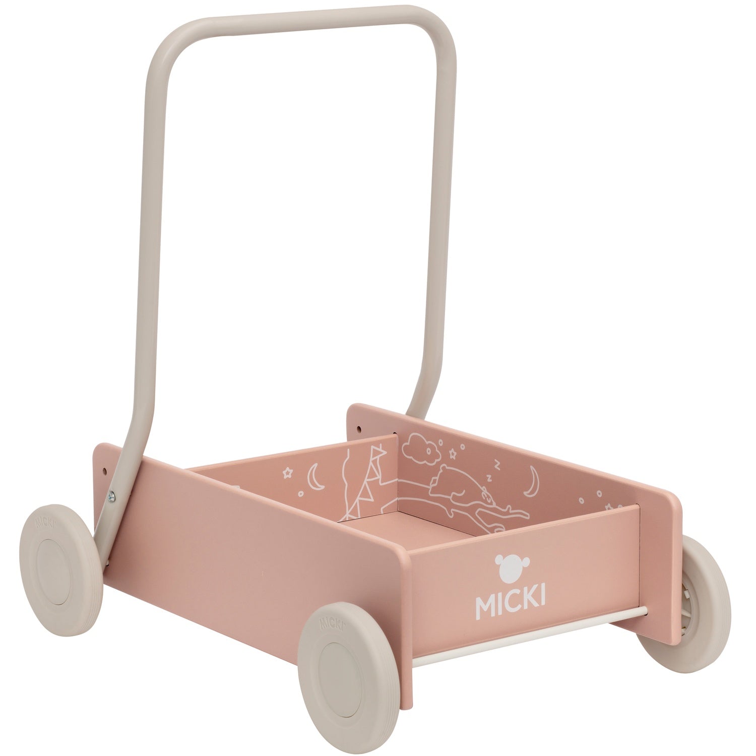 Micki Learn to Walk Wagon, Rosa