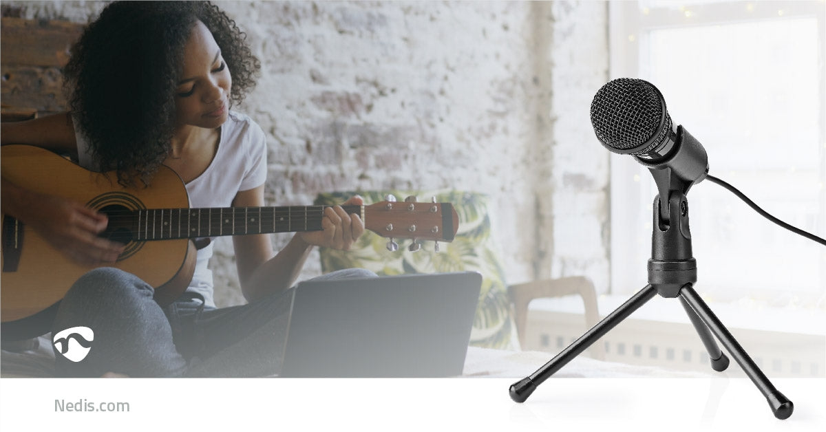 Microphone | Used for: Computer / Desktop / Smartphone / Tablet | Wire bound | 1x 3.5 mm