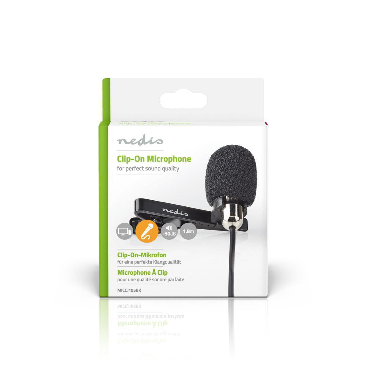 Microphone | Used for: Computer / Desktop / Smartphone / Tablet | Wire bound | 1x 3.5 mm