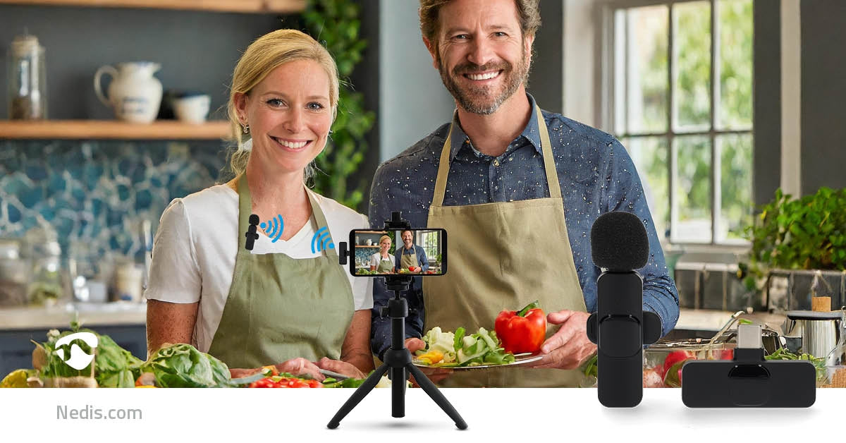 Microphone | Used for: Notebook / Smartphone / Tablet | USB Type-C™ / Wireless | USB-C™ Female | On/Off switch