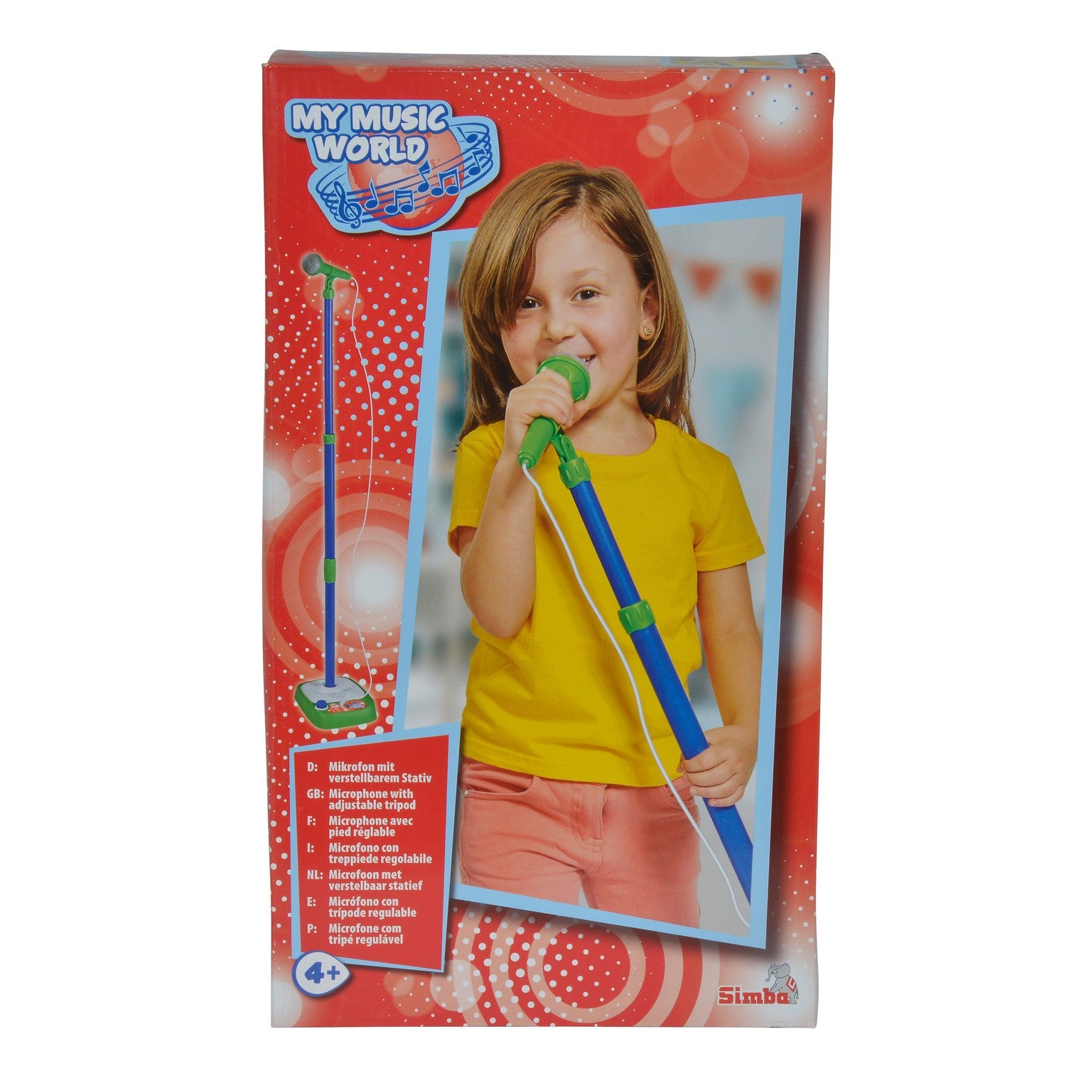 Microphone with stand