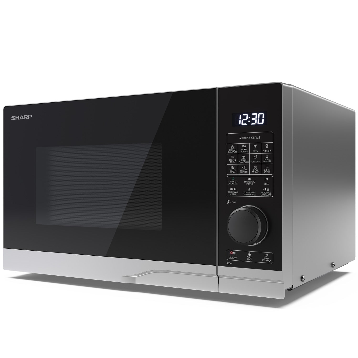 Microwave Oven 25L, Digital Panel, Grill Function