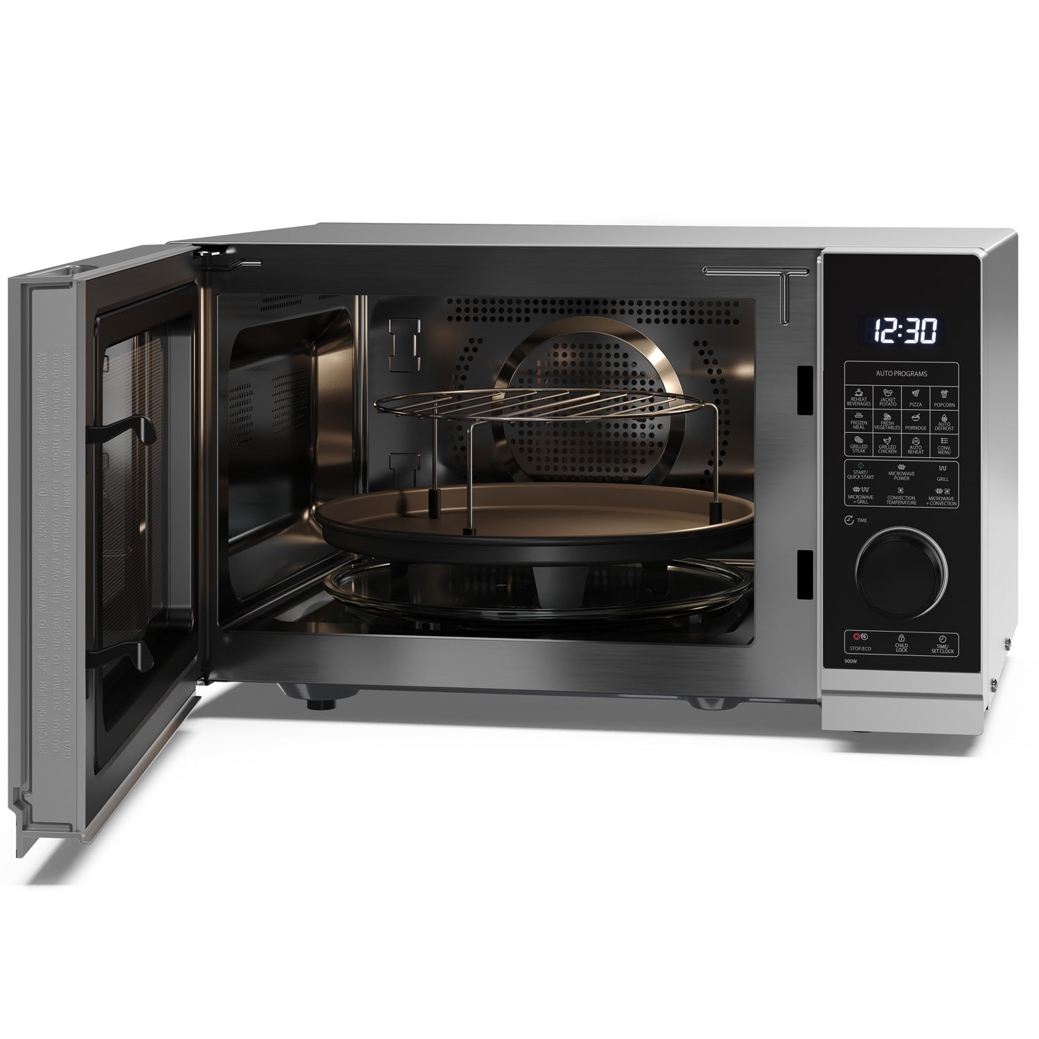 Microwave Oven 25L, Digital Panel, Grill Function