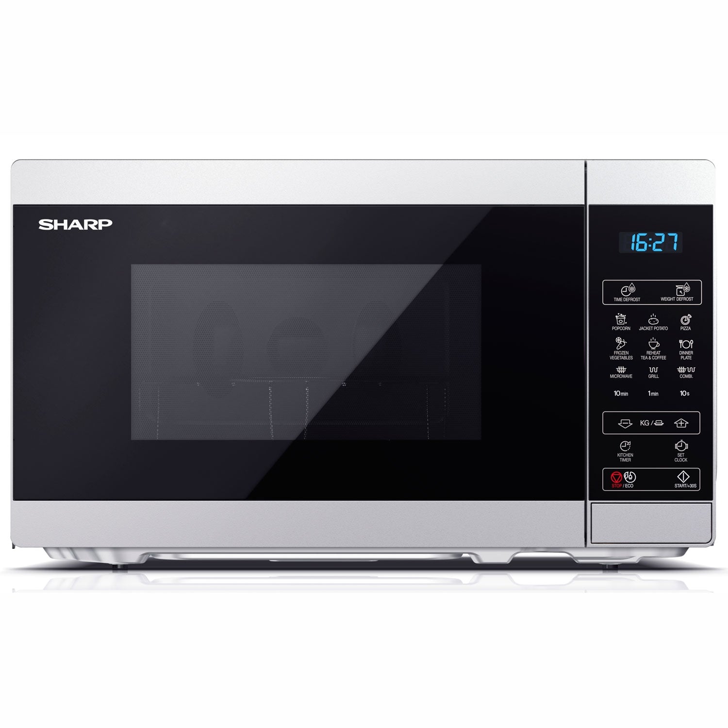 Microwave oven 20l Digital panel 800W Silver